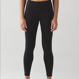 Lululemon fast and free tight black